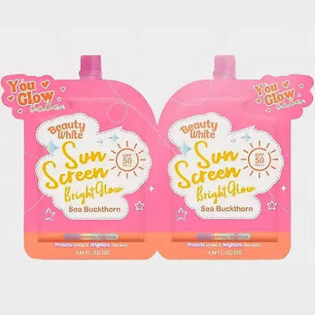 You Glow Babe Beauty White Sunscreen Bright Glow SPF 50 PA+++ Tw